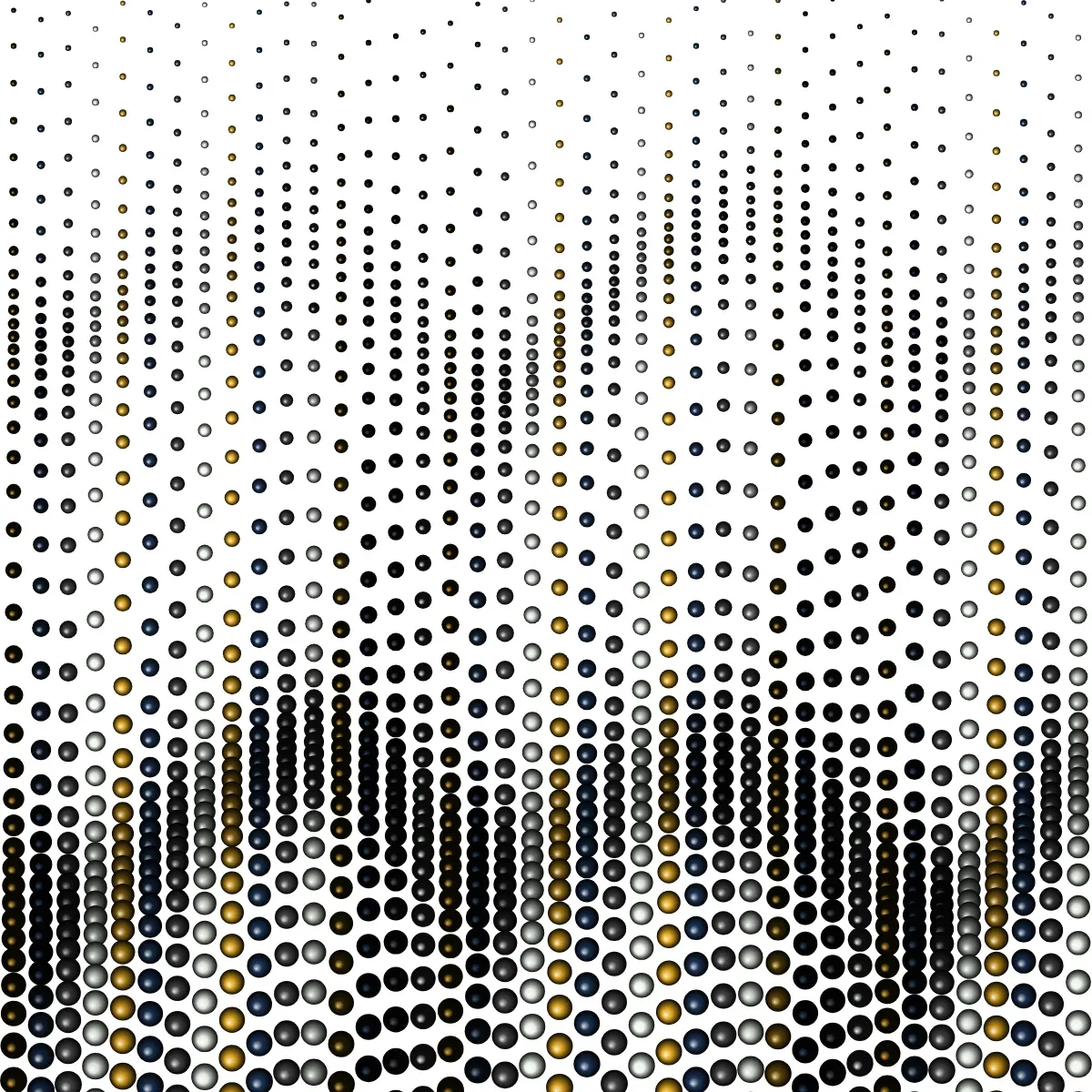 Bead Curtain by Lumen & Logic