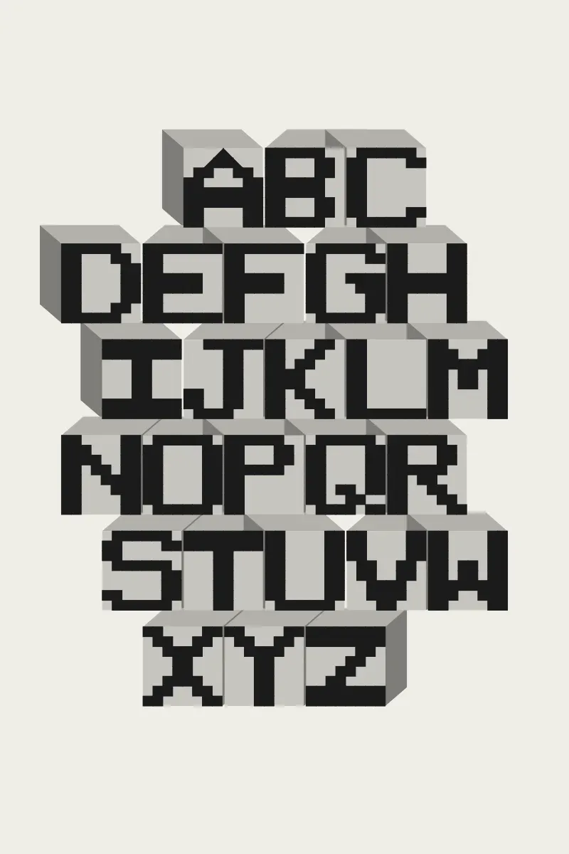 Cube Type by Lumen & Logic