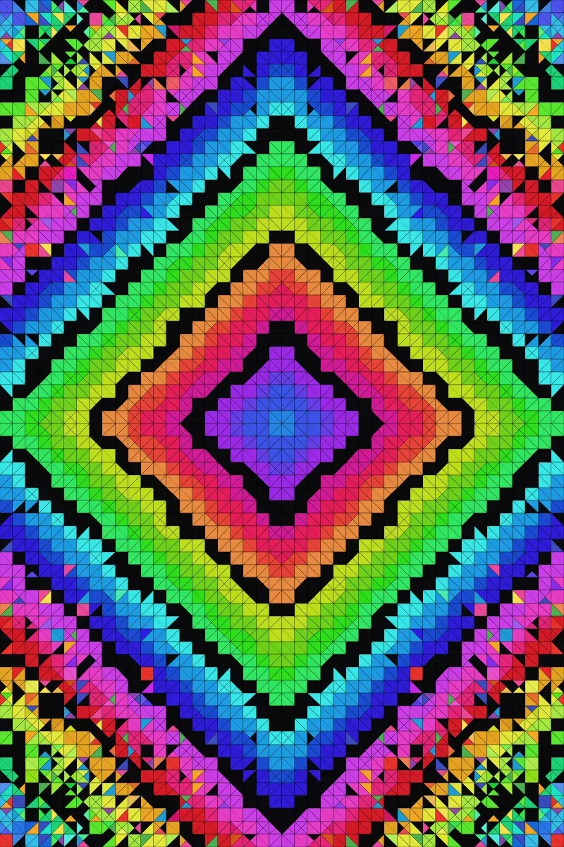 Kaleido Quilt by Lumen & Logic