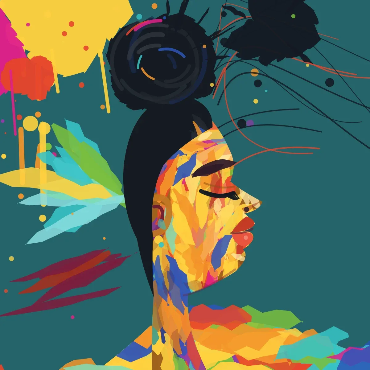 Painted Muse by Lumen & Logic