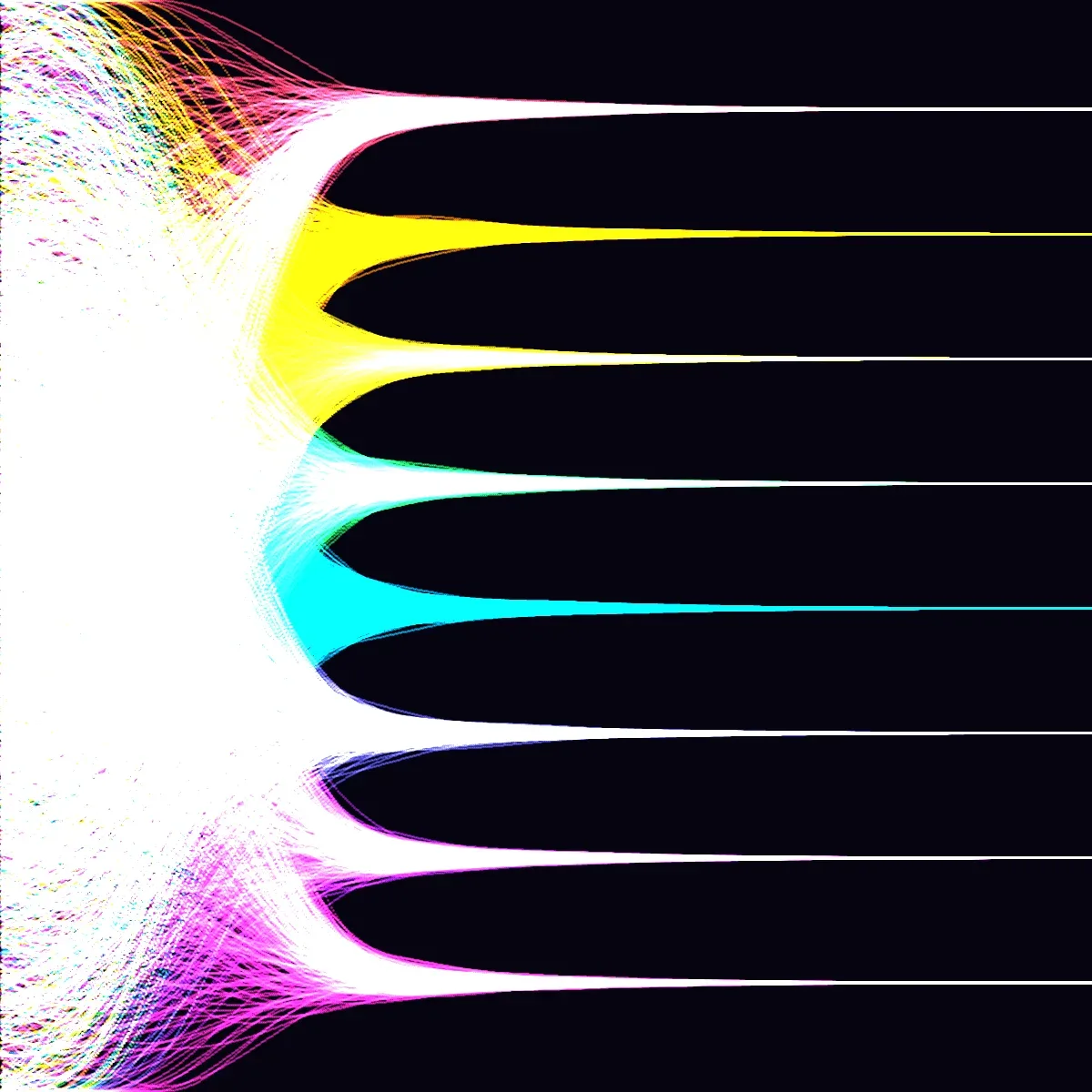 Particle Ribbons by Lumen & Logic