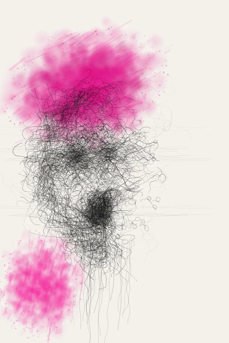 Scribble Portrait by Lumen & Logic