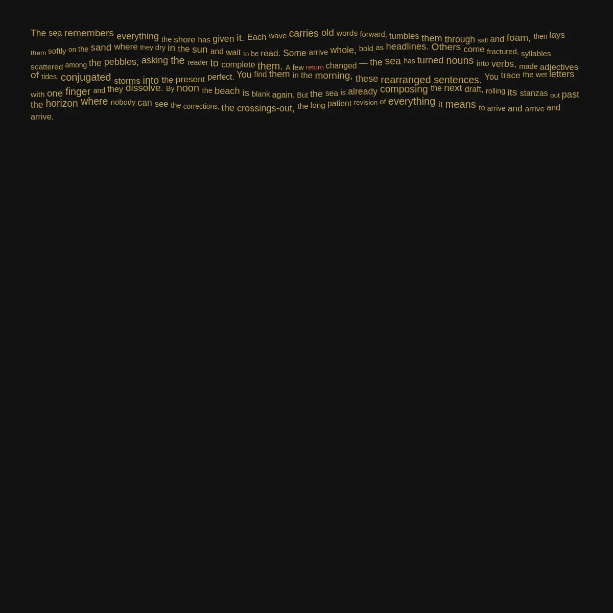 Wave Text by Lumen & Logic